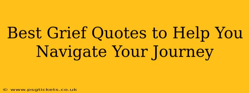Best Grief Quotes to Help You Navigate Your Journey