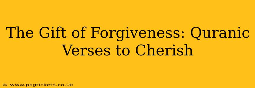 The Gift of Forgiveness: Quranic Verses to Cherish