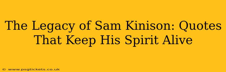 The Legacy of Sam Kinison: Quotes That Keep His Spirit Alive