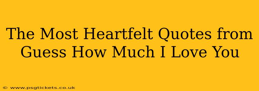 The Most Heartfelt Quotes from Guess How Much I Love You