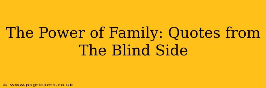 The Power of Family: Quotes from The Blind Side
